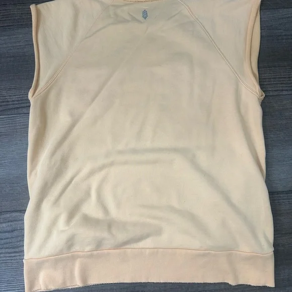 Free People Orange Cream Sleeveless Top - Picture 8 of 12